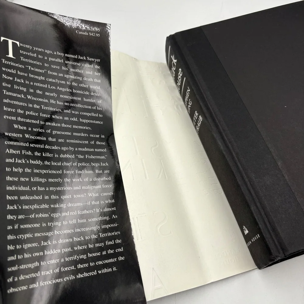 Stephen King Peter Straub Black House Novel Hardcover Black Good First Edition